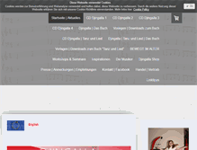Tablet Screenshot of djingalla.de